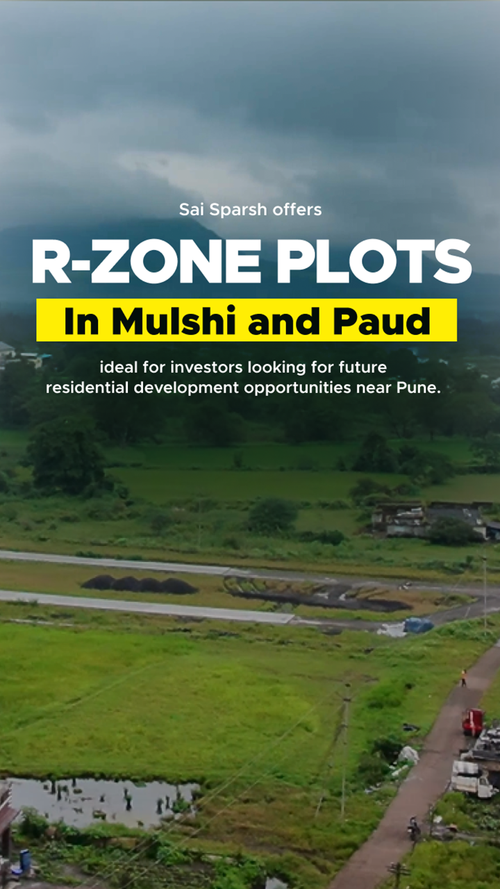 Sai Sparsh R-Zone plots in Mulshi Paud Pune for residential and investment